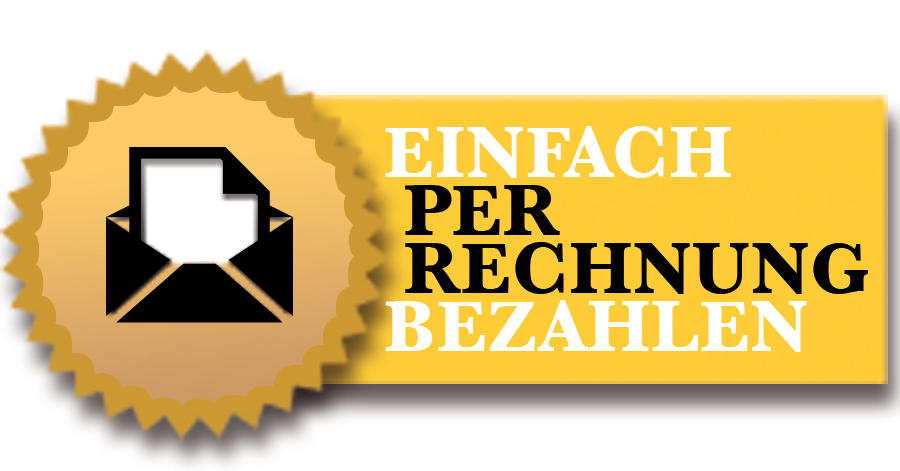 Einfach per Rechnung bezahlen